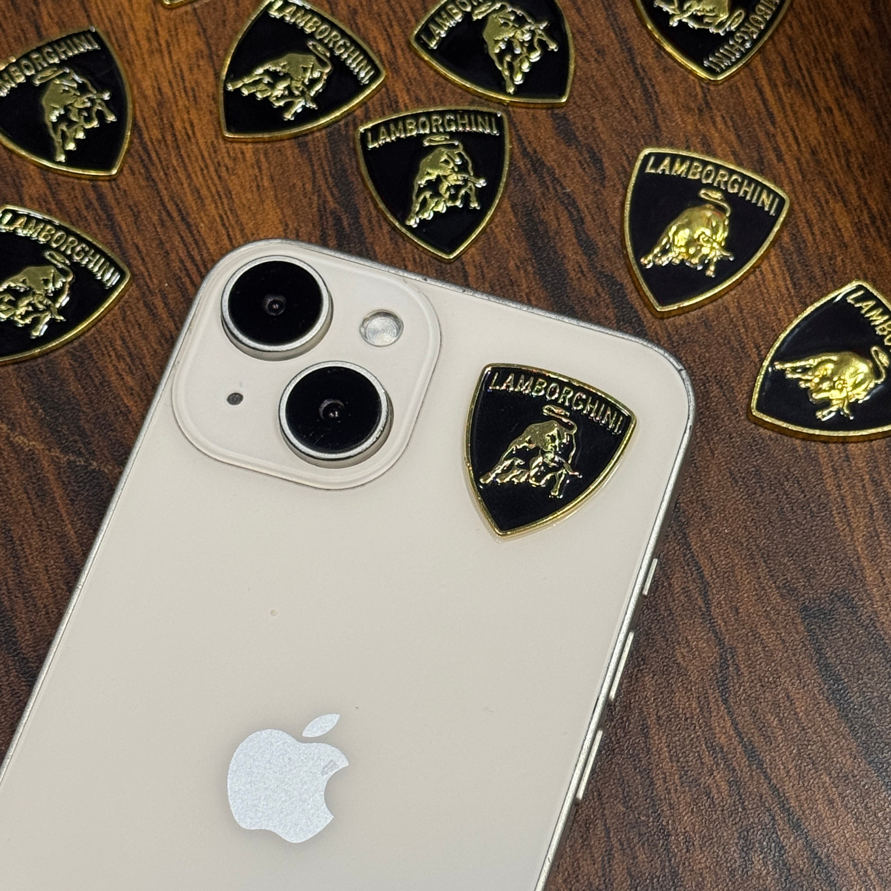 Lamborghini Metal Charm Sticker