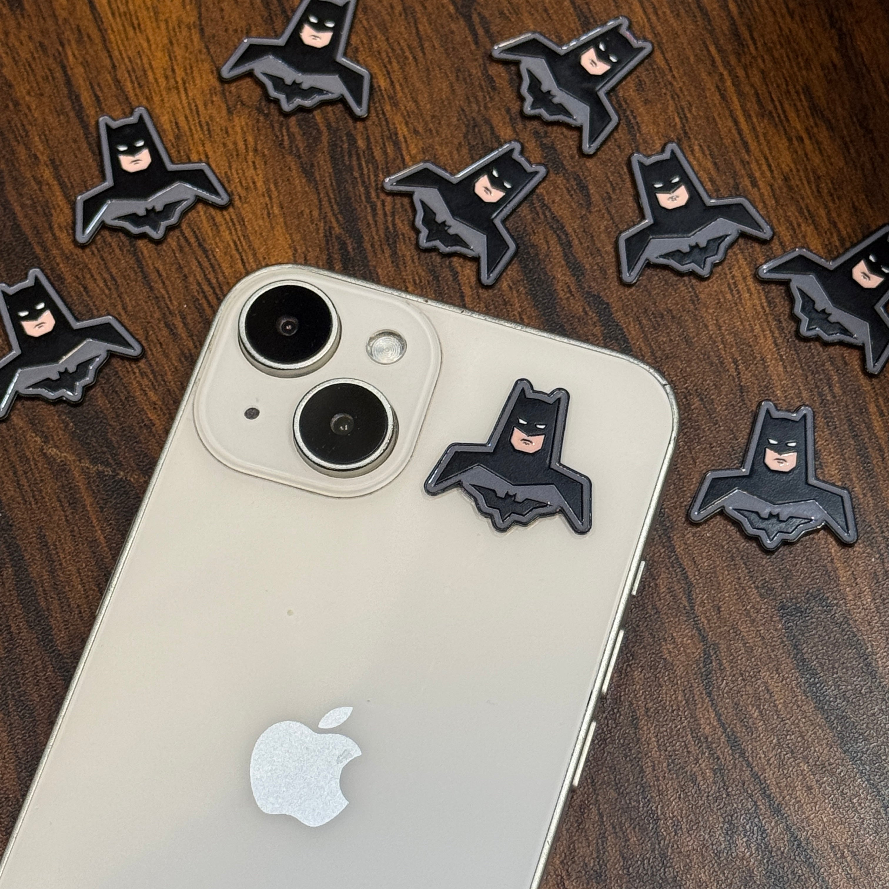 Batman Metal Charm Sticker