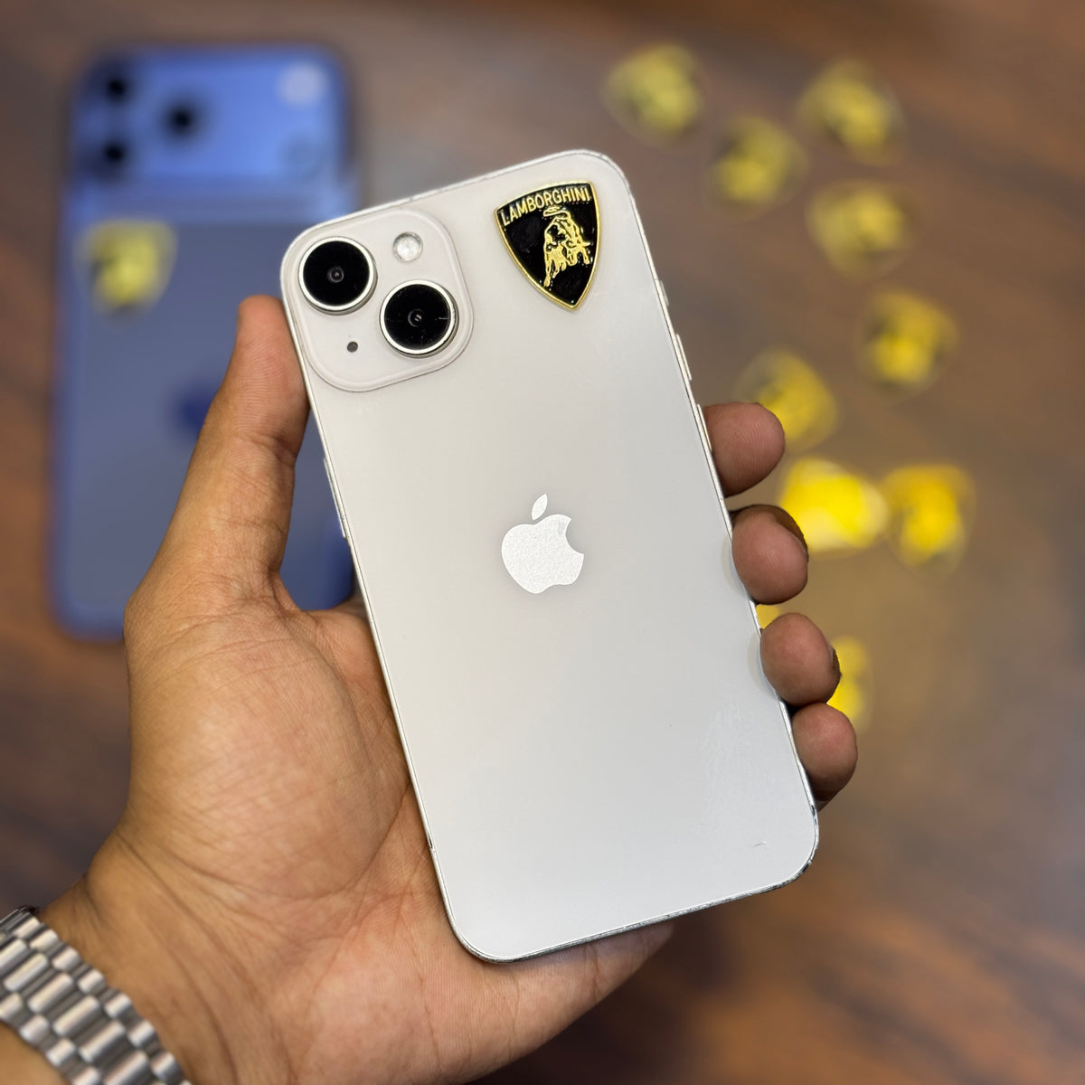 Lamborghini Metal Charm Sticker