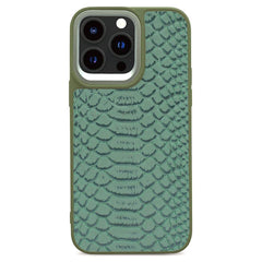 Kajsa Snake Pattern Back Case (iPhone 15 series) - RedPear