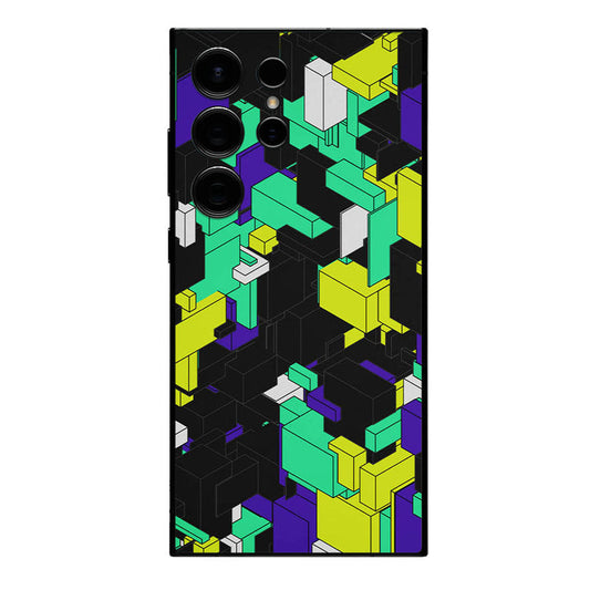 Abstract Cube Mobile Skin