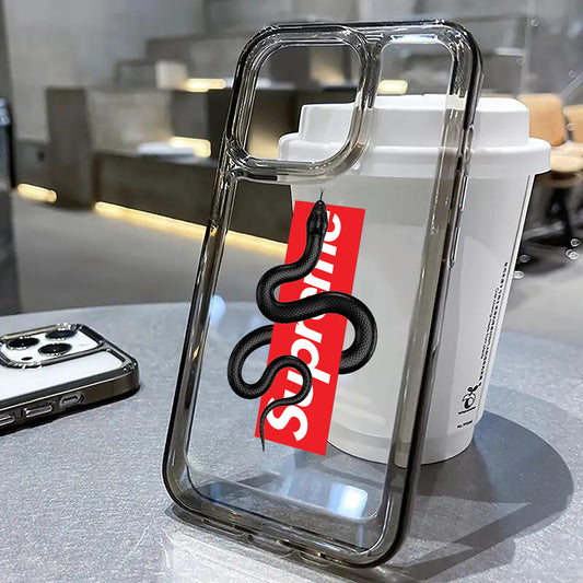 Supreme Snake Black Shade Acrylic Case