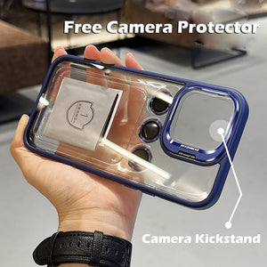 Metal Stand Acrylic Case With Camera Lens - RedPear