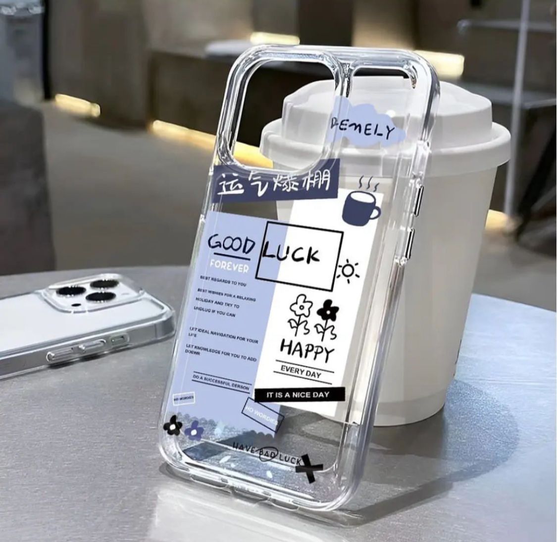 Good Luck Clear Acrylic Case