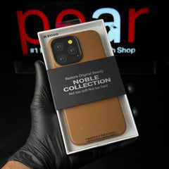 iPhone 15 Pro Max Brown K-DOO NOBLE LEATHER CASE (RPS) (Copy)