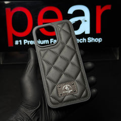 iPhone 15 Pro Max Prada Puffer Case Charcoal Grey (RPS)