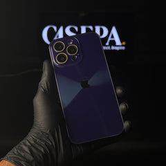 iPhone 15 Pro Max Shine Glass Case Deep Purple (RPS)