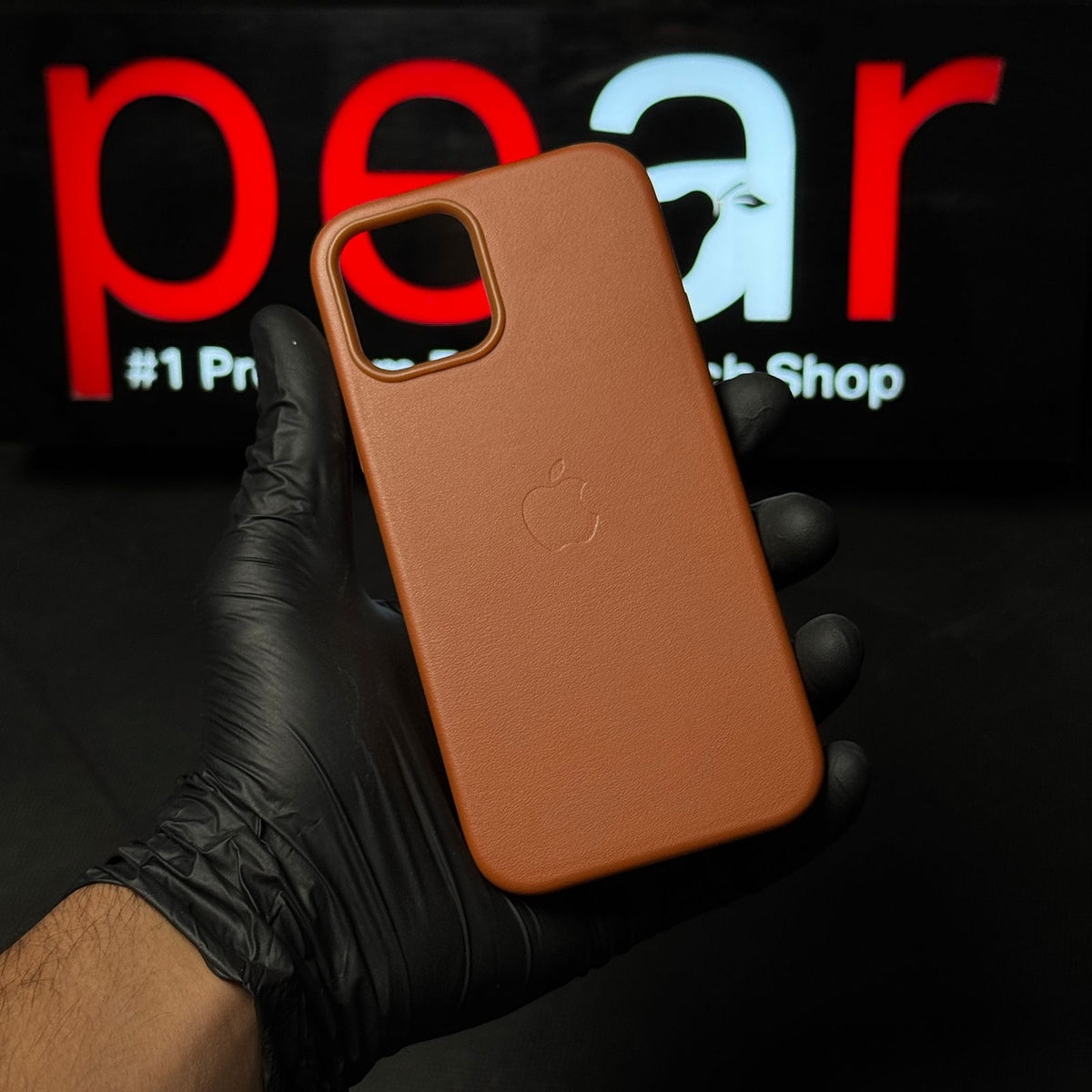 iPhone 12/12 Pro Brown Leather Case (RPS)