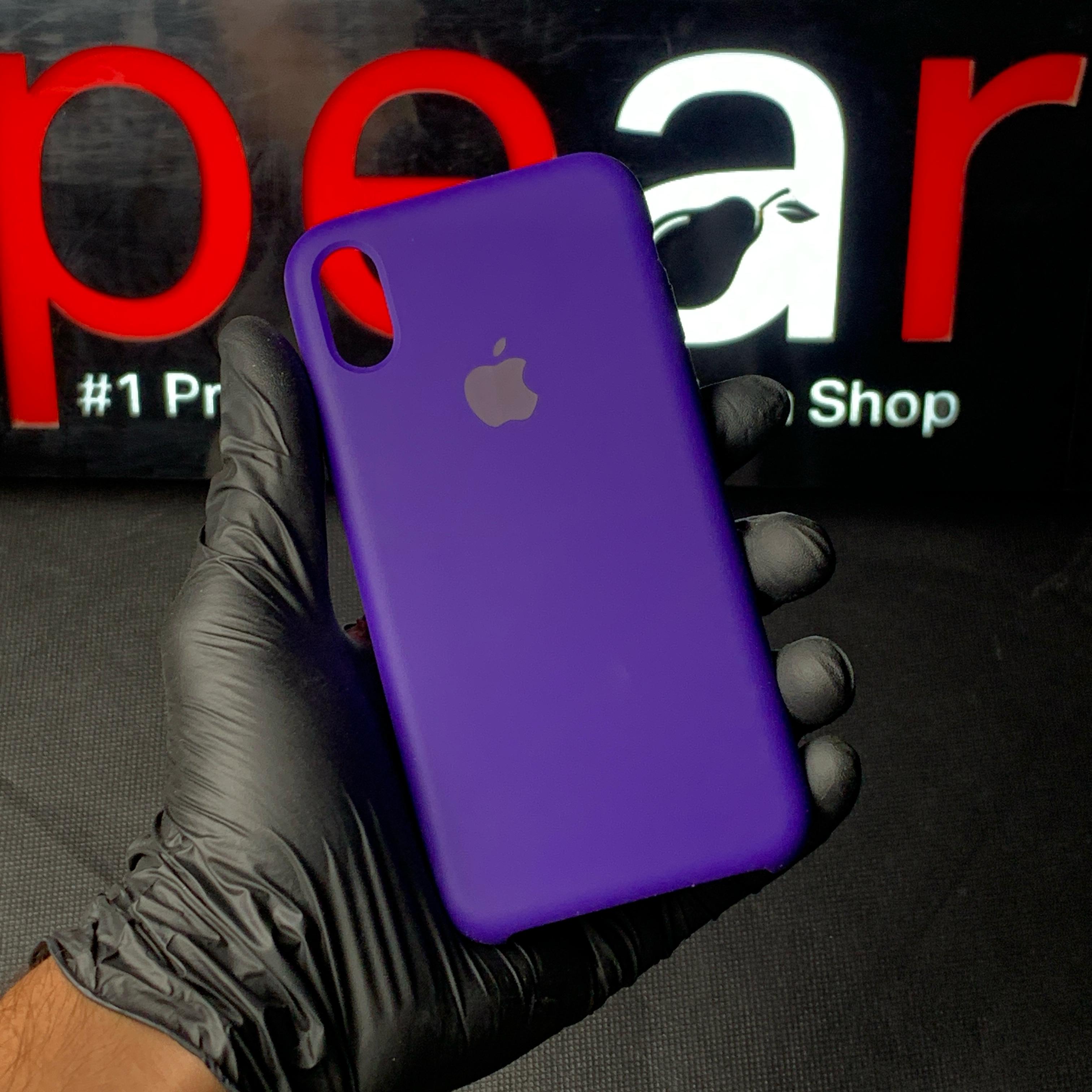 iPhone X/Xs Violet silicon (RPS)