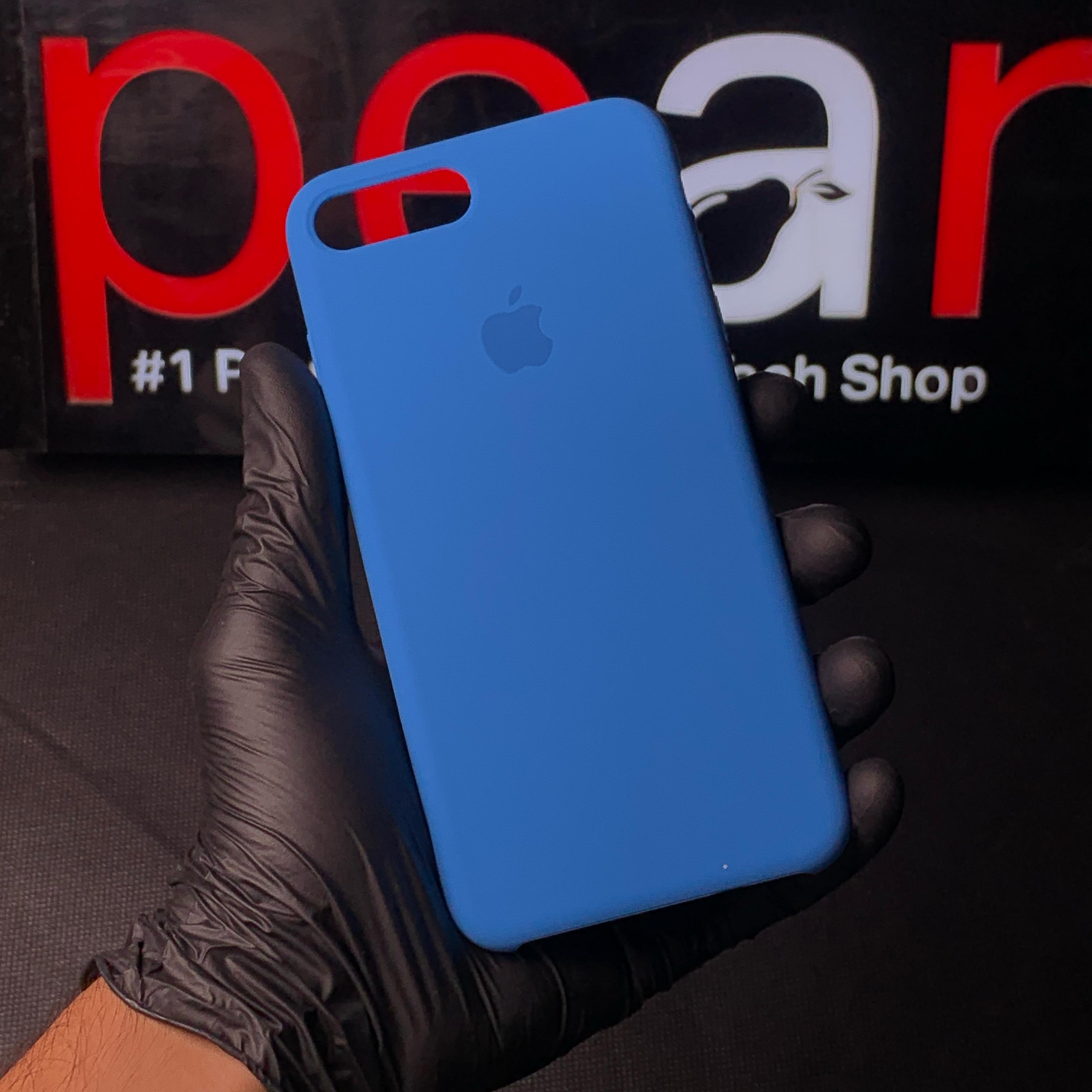 iPhone 7+/8+ Aqua Blue silicon (RPS)