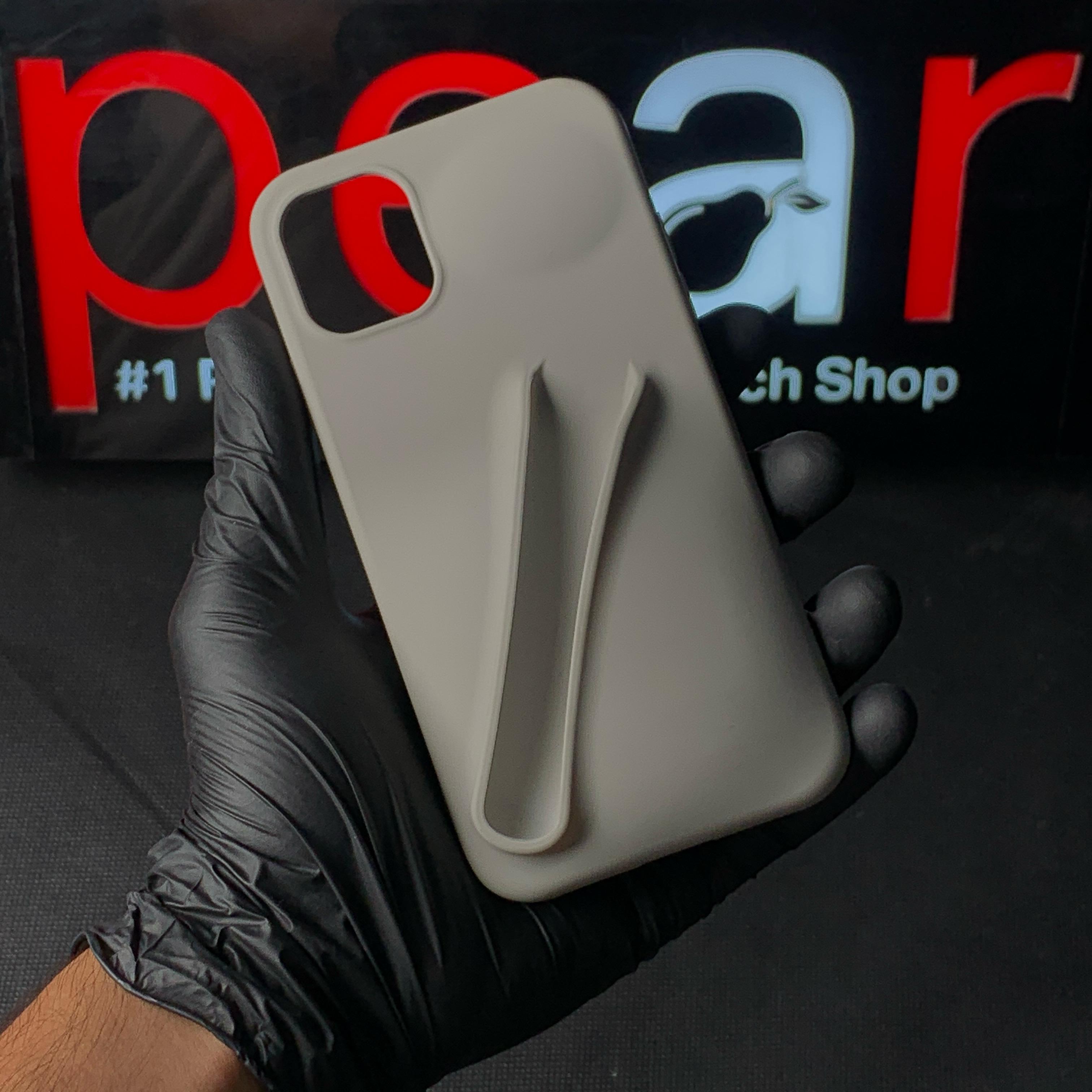 iPhone 11 Grey Lipgloss Holder Case (RPS)