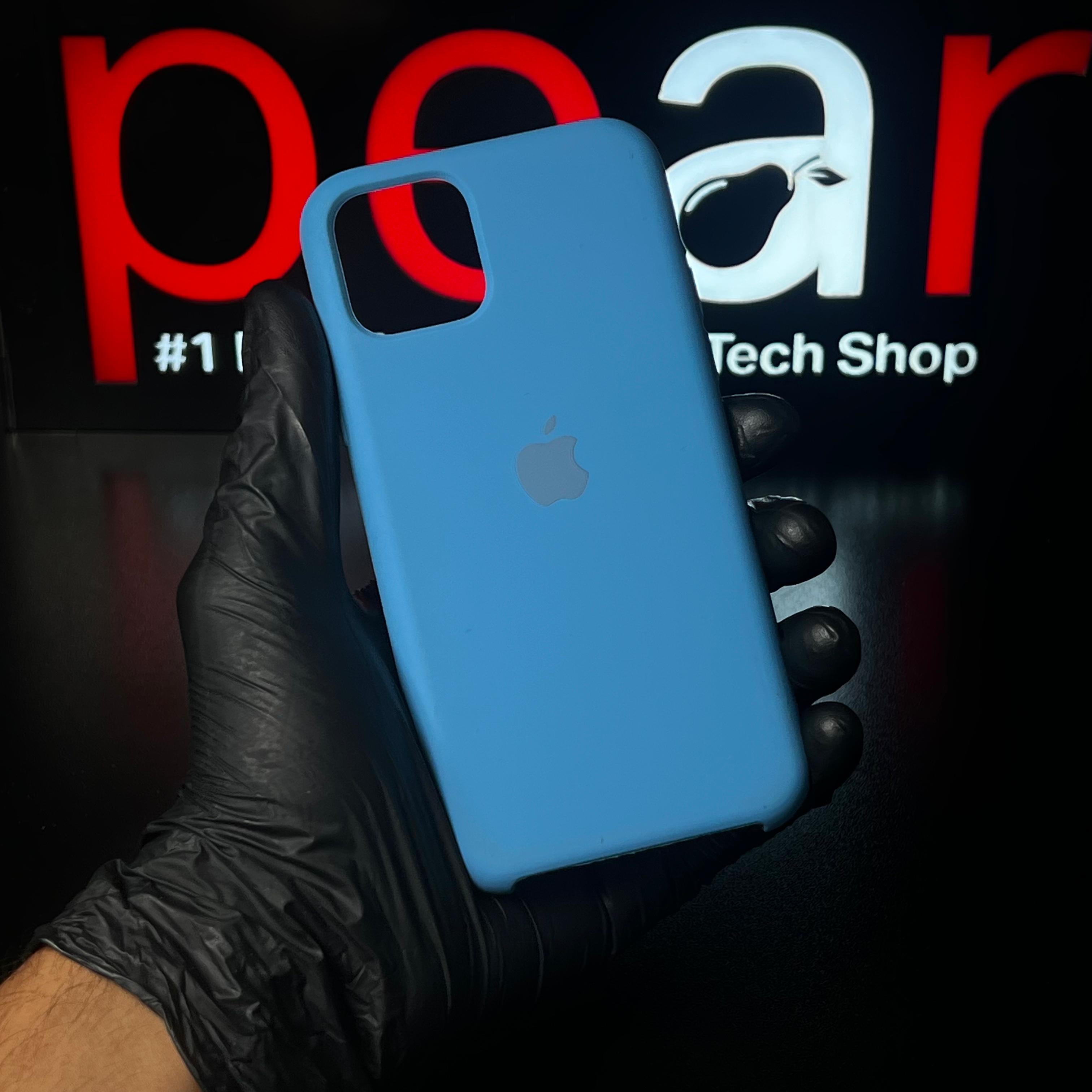 iPhone 11 Pro Aqua Blue silicon (RPS)