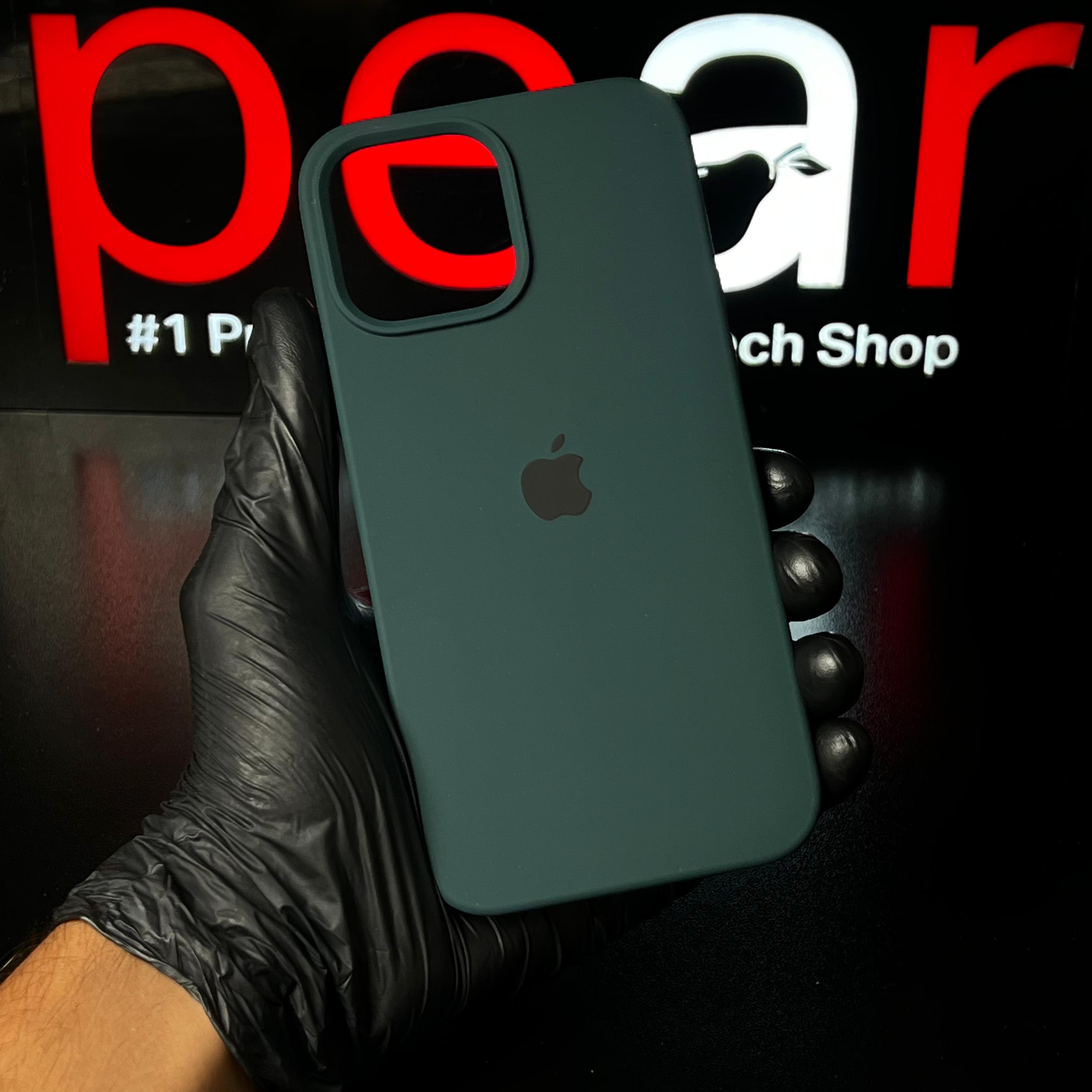 iPhone 13 Pro Max Bottle Green Silicon Case (RPS)