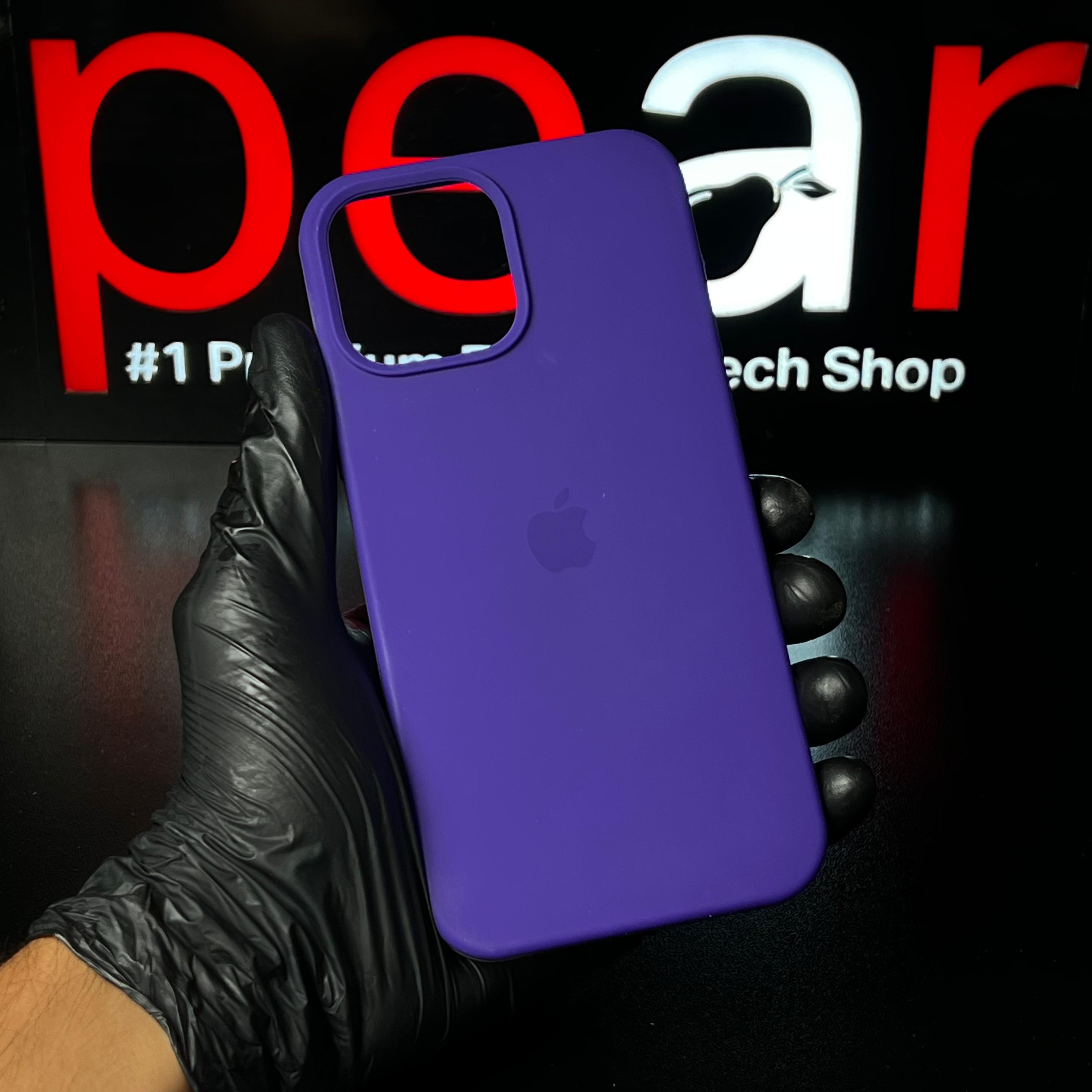 iPhone 13 Pro Max Violet Silicon Case (RPS)