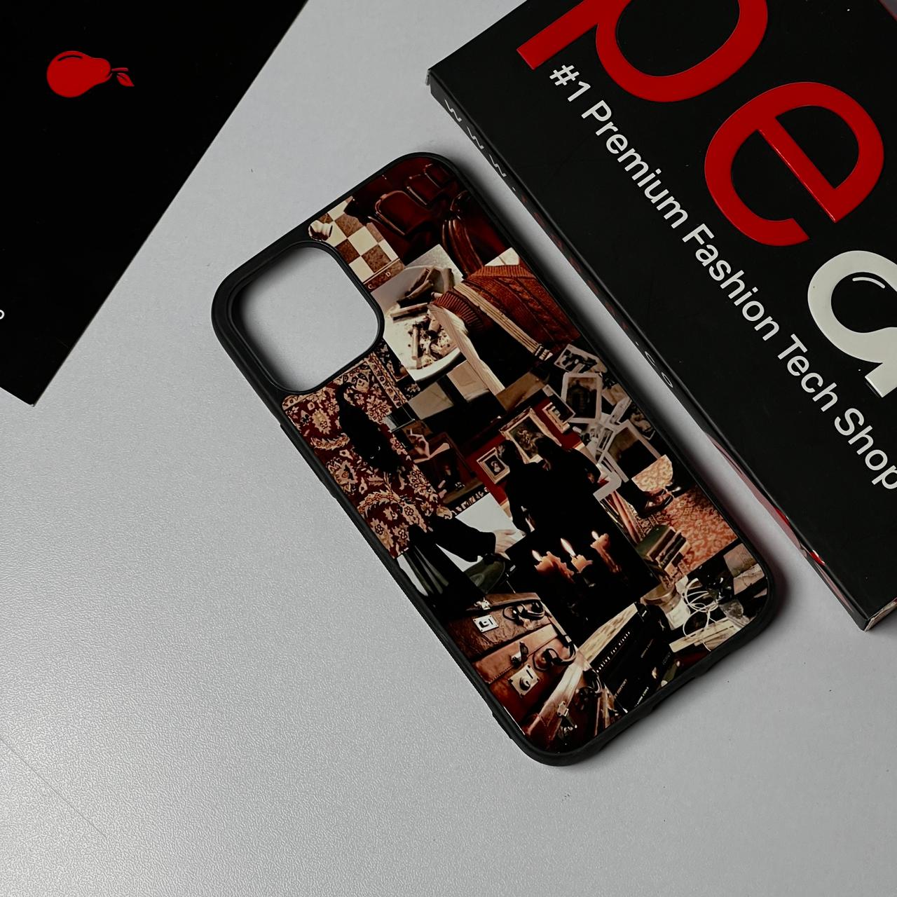 iPhone 12/12 Pro AESTHETIC BROWN Glossy Case (RPS)