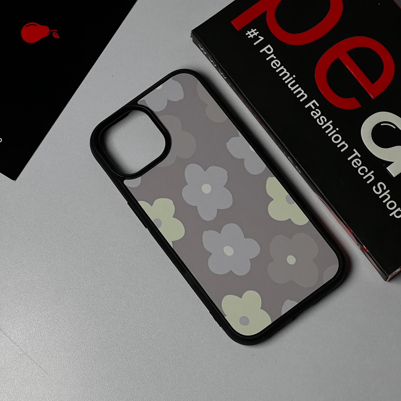 iPhone 13/14/15 LAVENDER FLOWERS Glossy Case (RPS)