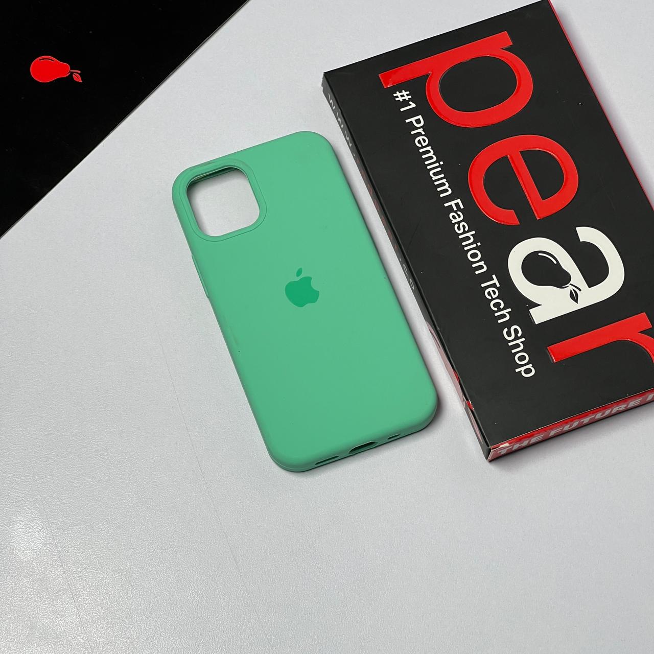 iPhone 12 Mini / 13 Mini Mint Green silicon case (RPS)