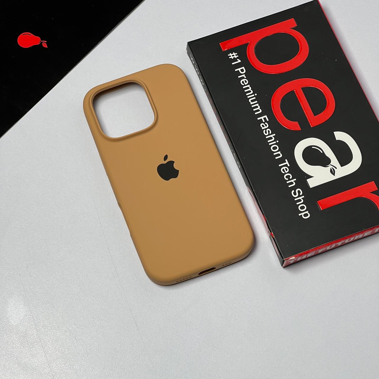 iPhone 16 Pro Coffee silicon case (RPS)
