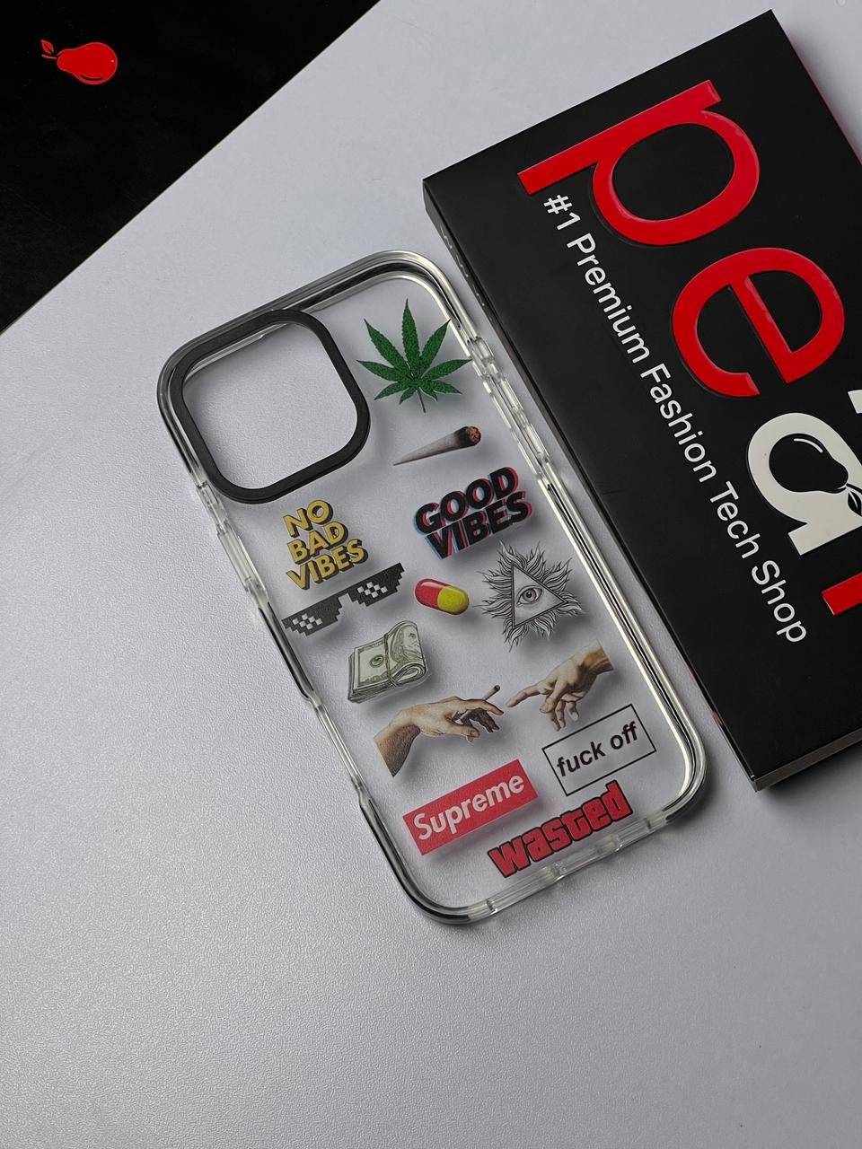 iPhone 16 Pro Max No Bad Vibes Reverb case (RPS)