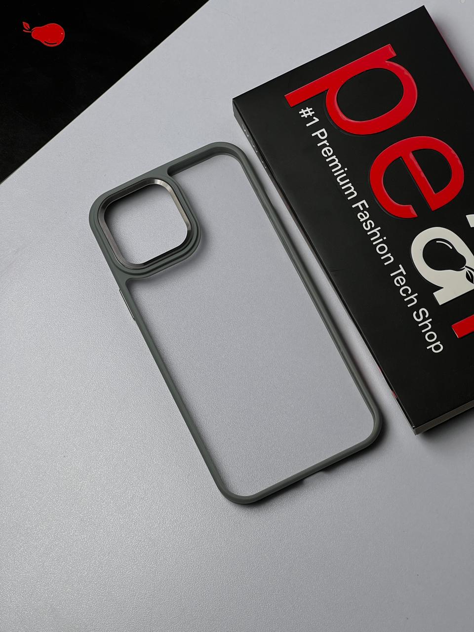 iPhone 13 Pro Max Natural Titanium Border Acrylic Case (RPS)