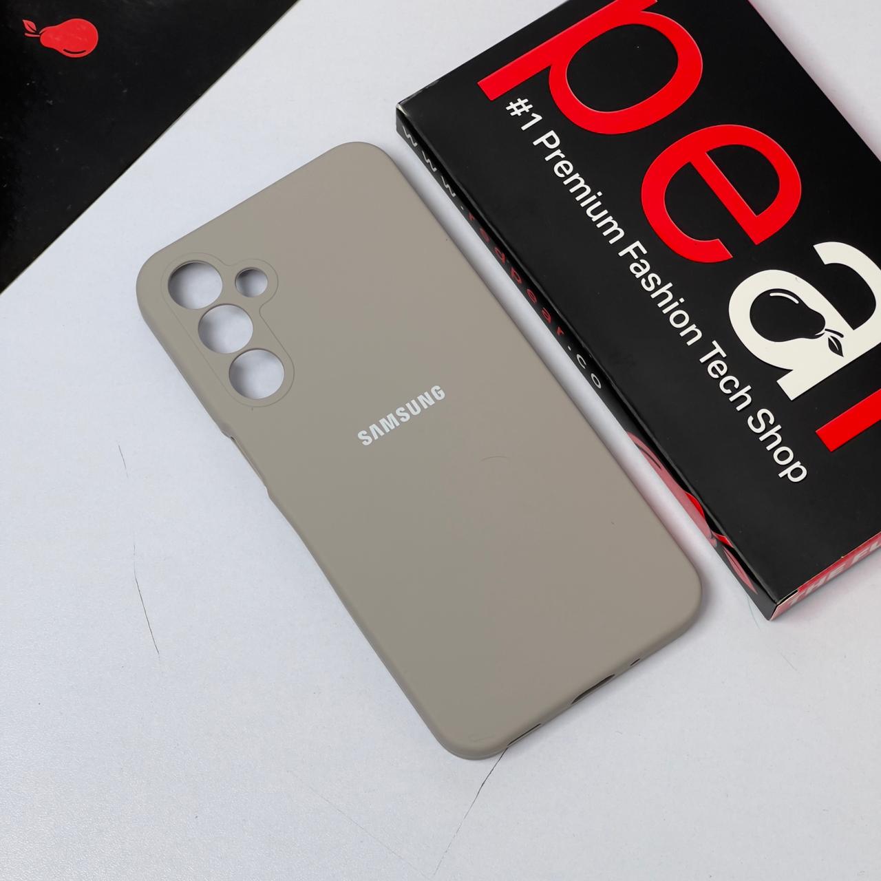 Samsung A16 Light Grey silicon case