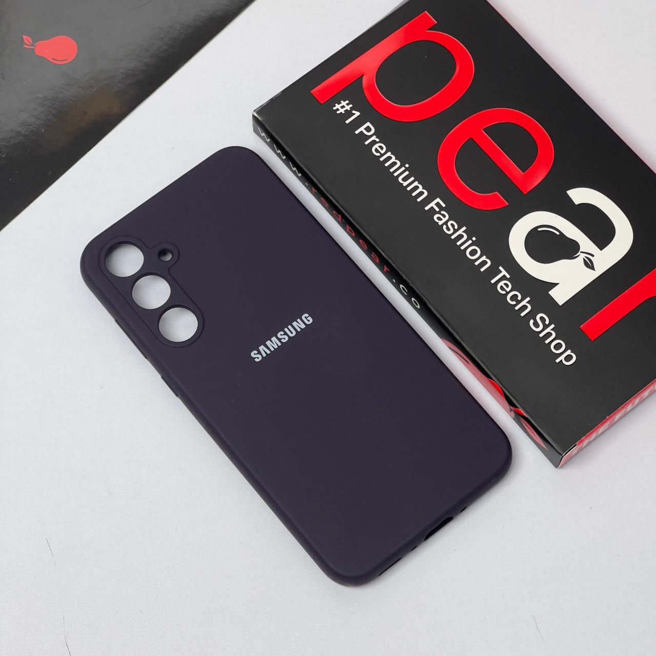Samsung A35 Deep Purple Silicon case