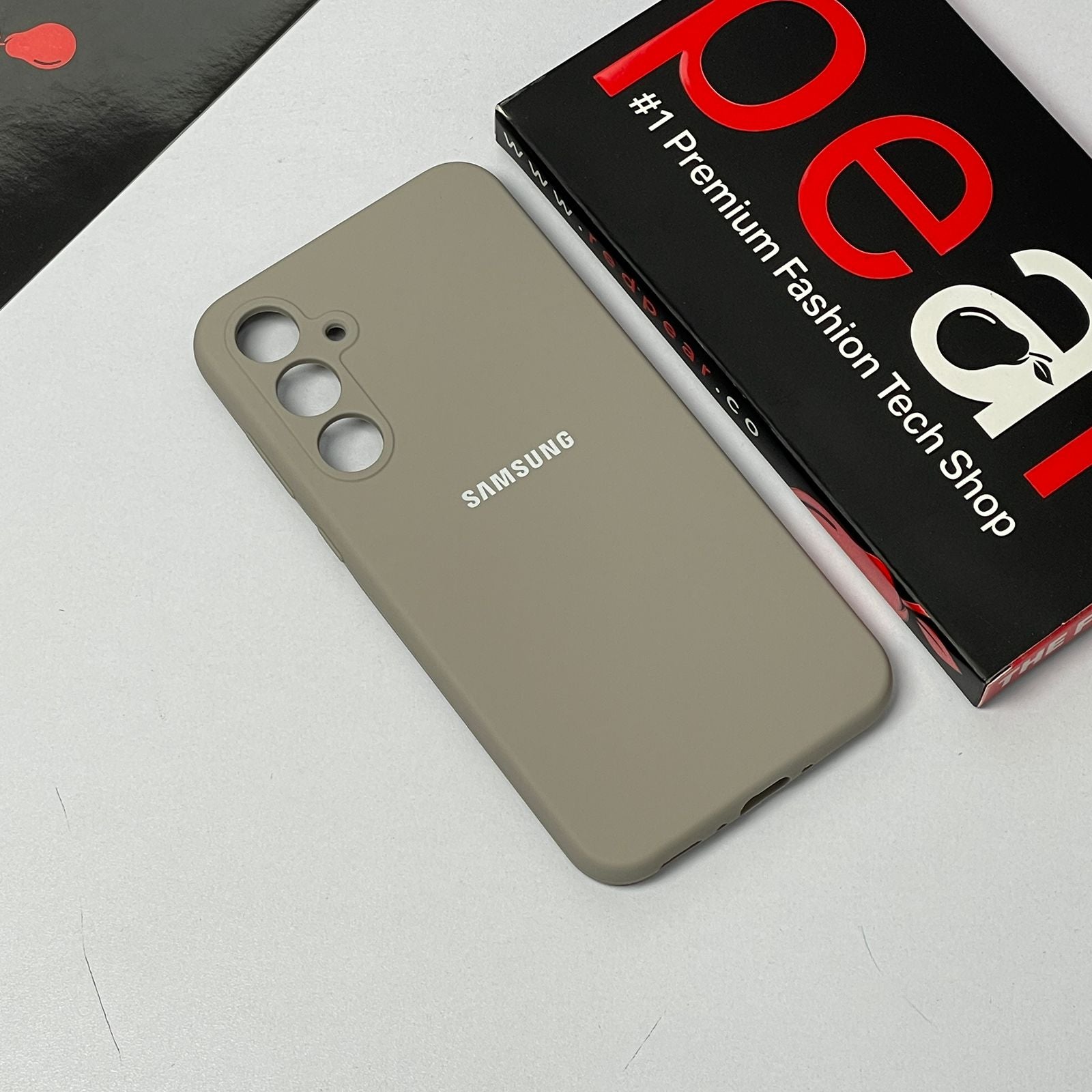 Samsung A35 Light Grey Silicon case