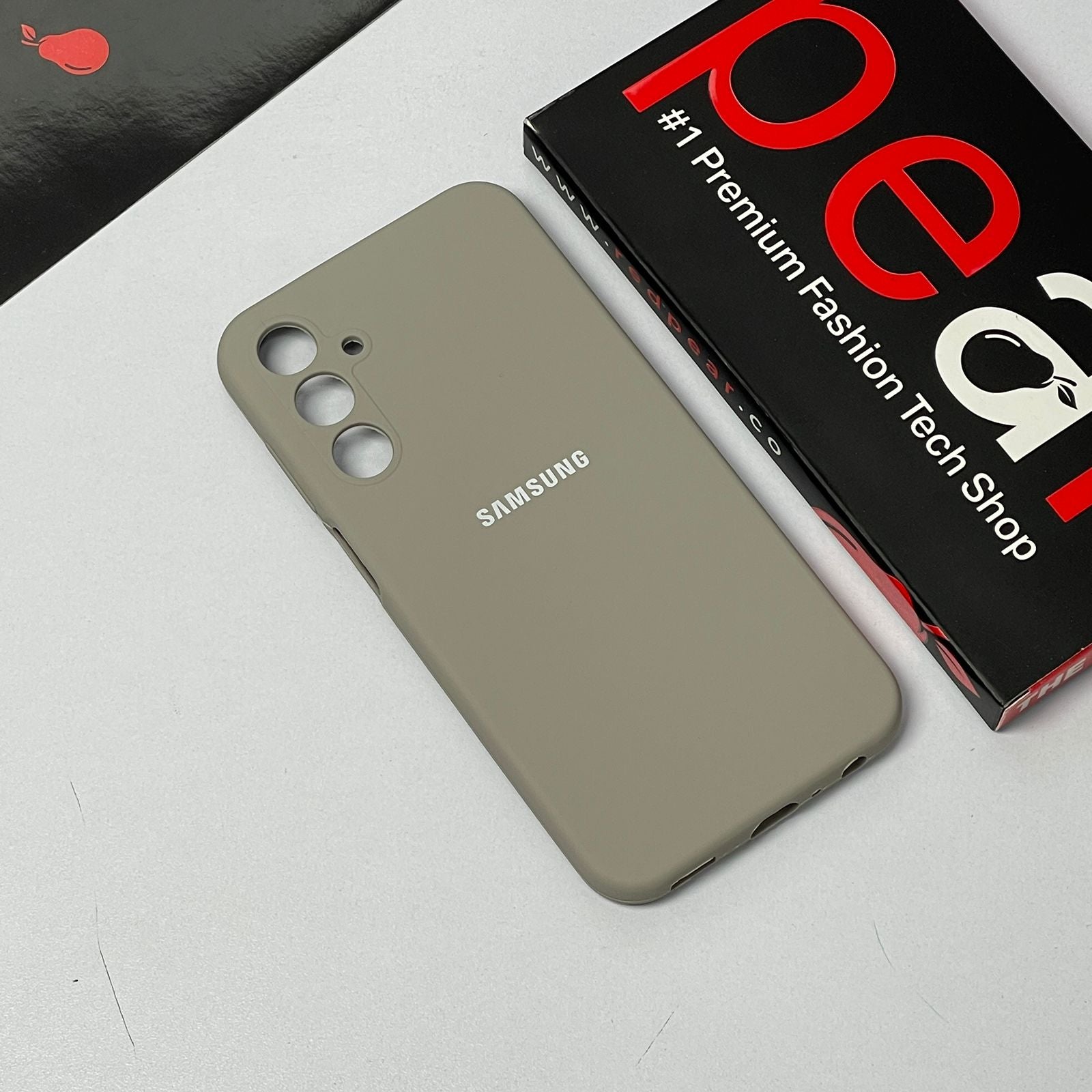 Samsung A25 Light Grey Silicon case