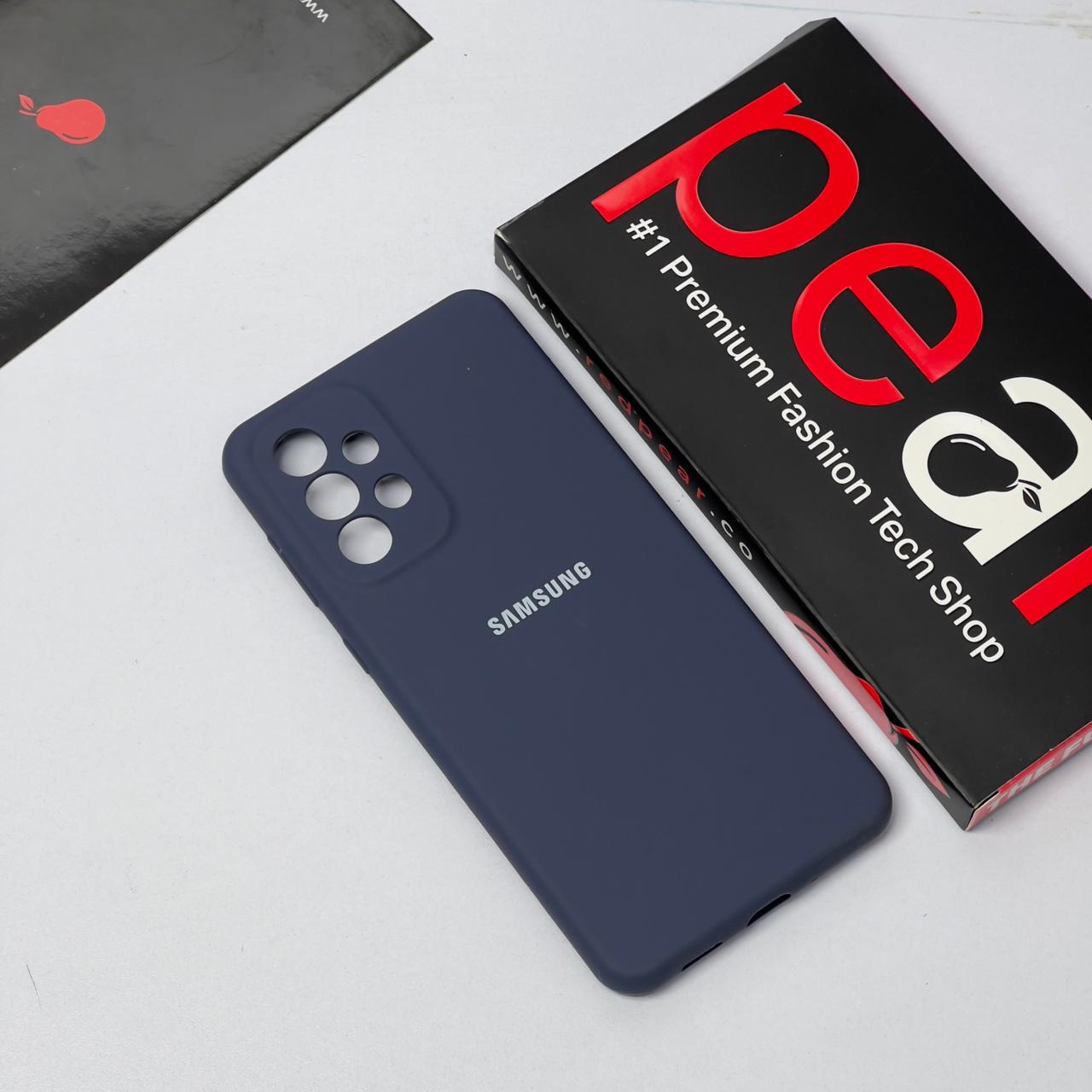 Samsung A33 Navy Blue Silicon case