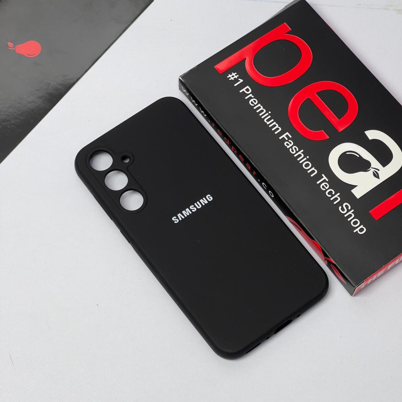 Samsung A35 Black Silicon case