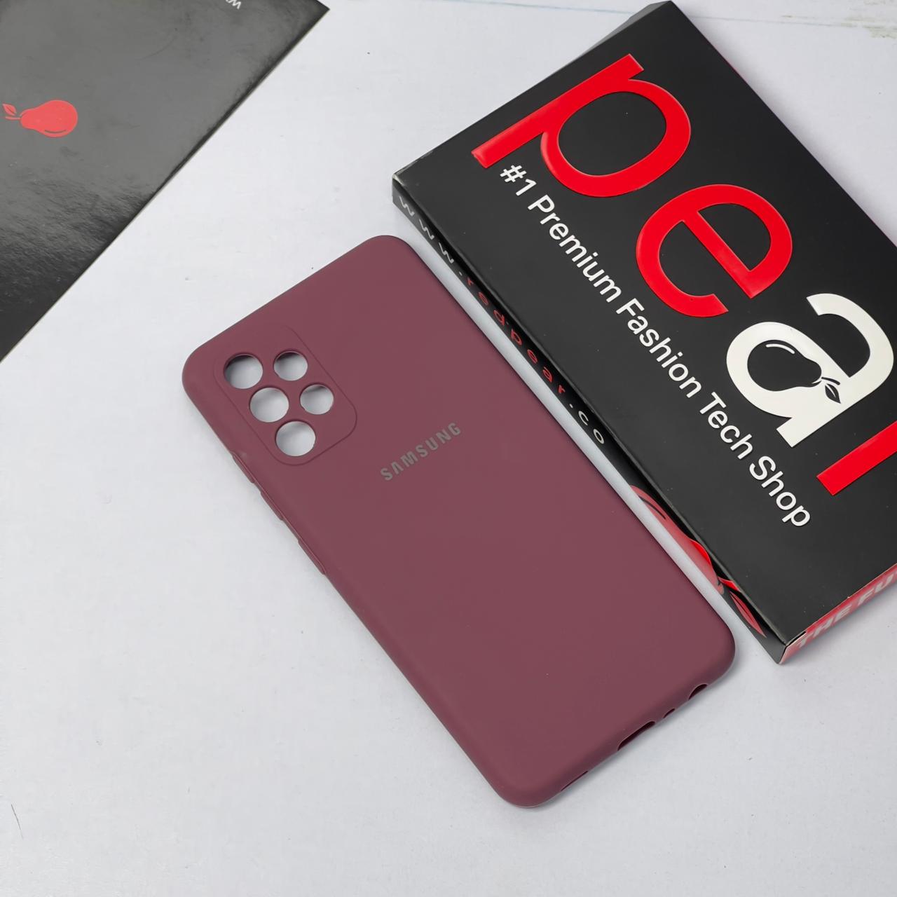 Samsung A32 4g Plum Silicon case