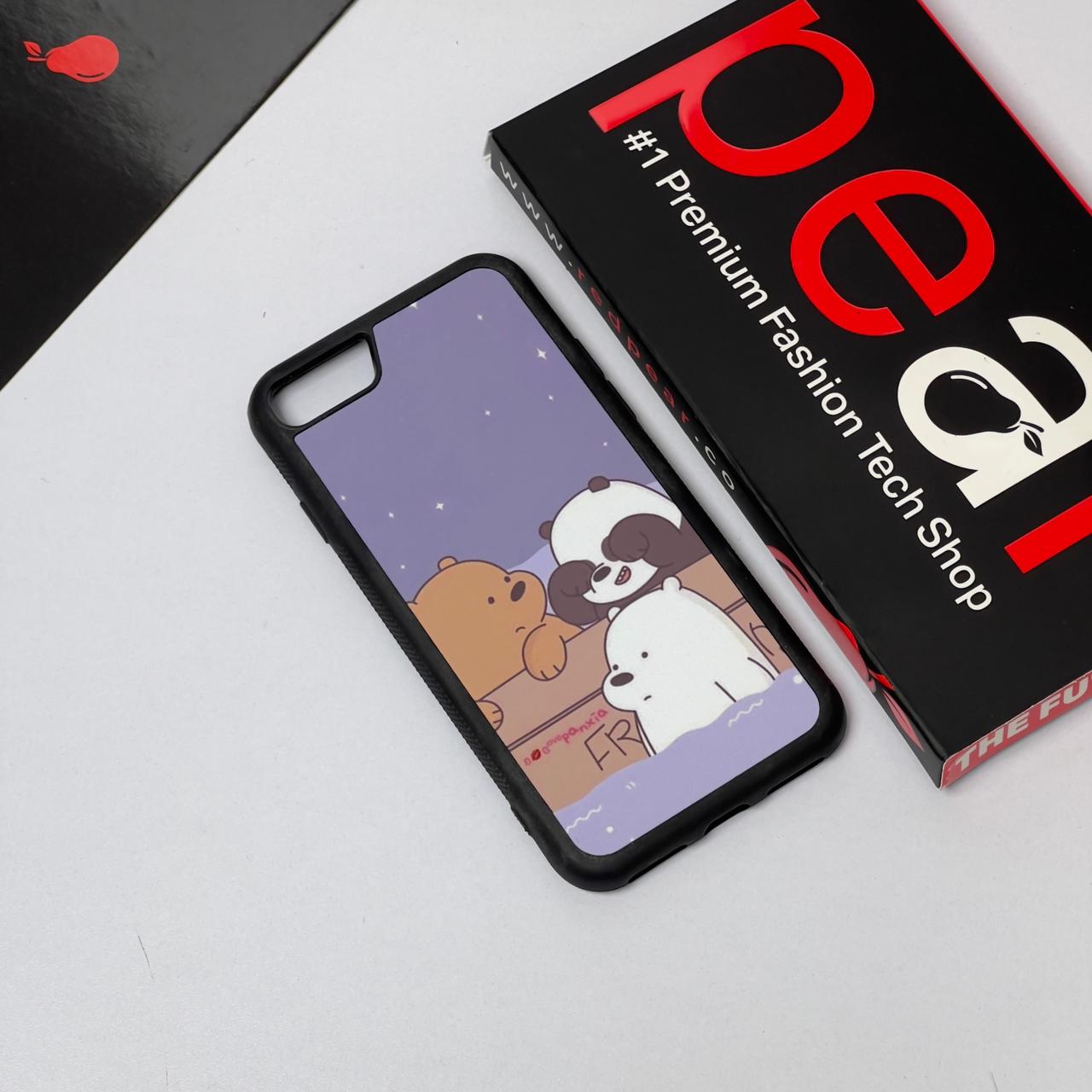 iPhone 7/8 Panda and Bears Glossy Case (RPS)