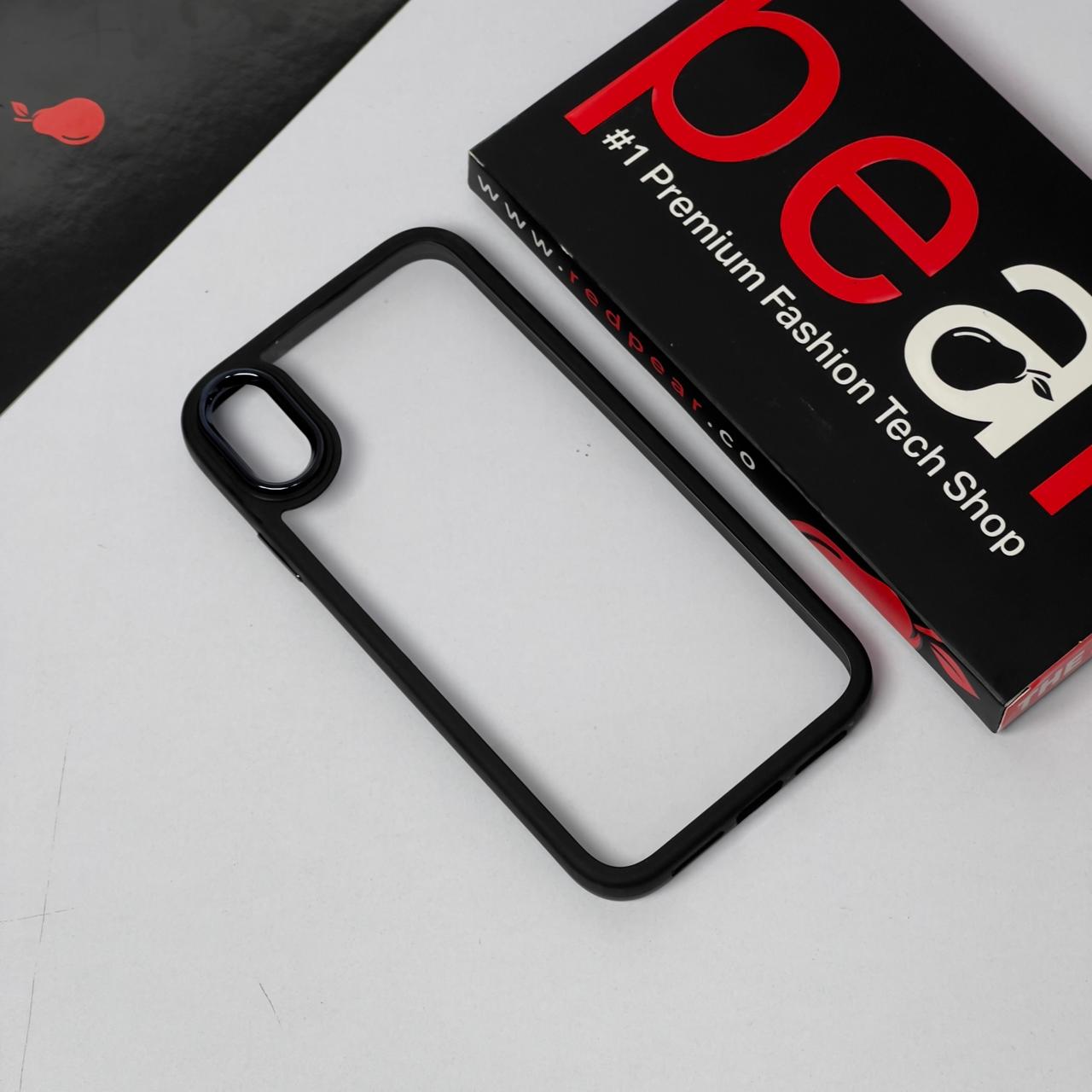iPhone XR Black Border Acrylic Case (RPS)