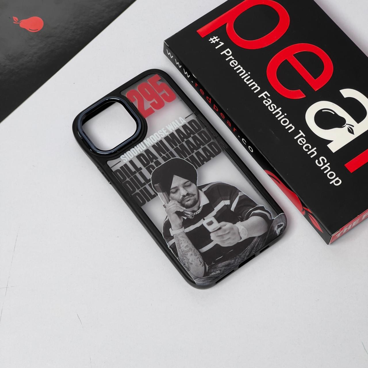 iPhone 11 Pro Siddhu Moosewala Black Border Acrylic Case (RPS)