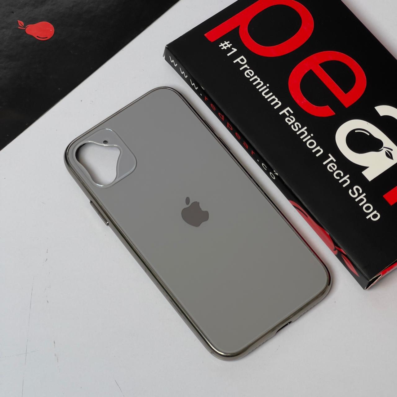iPhone 11 Natural Titanium Nano Frosted Glass case (RPS)