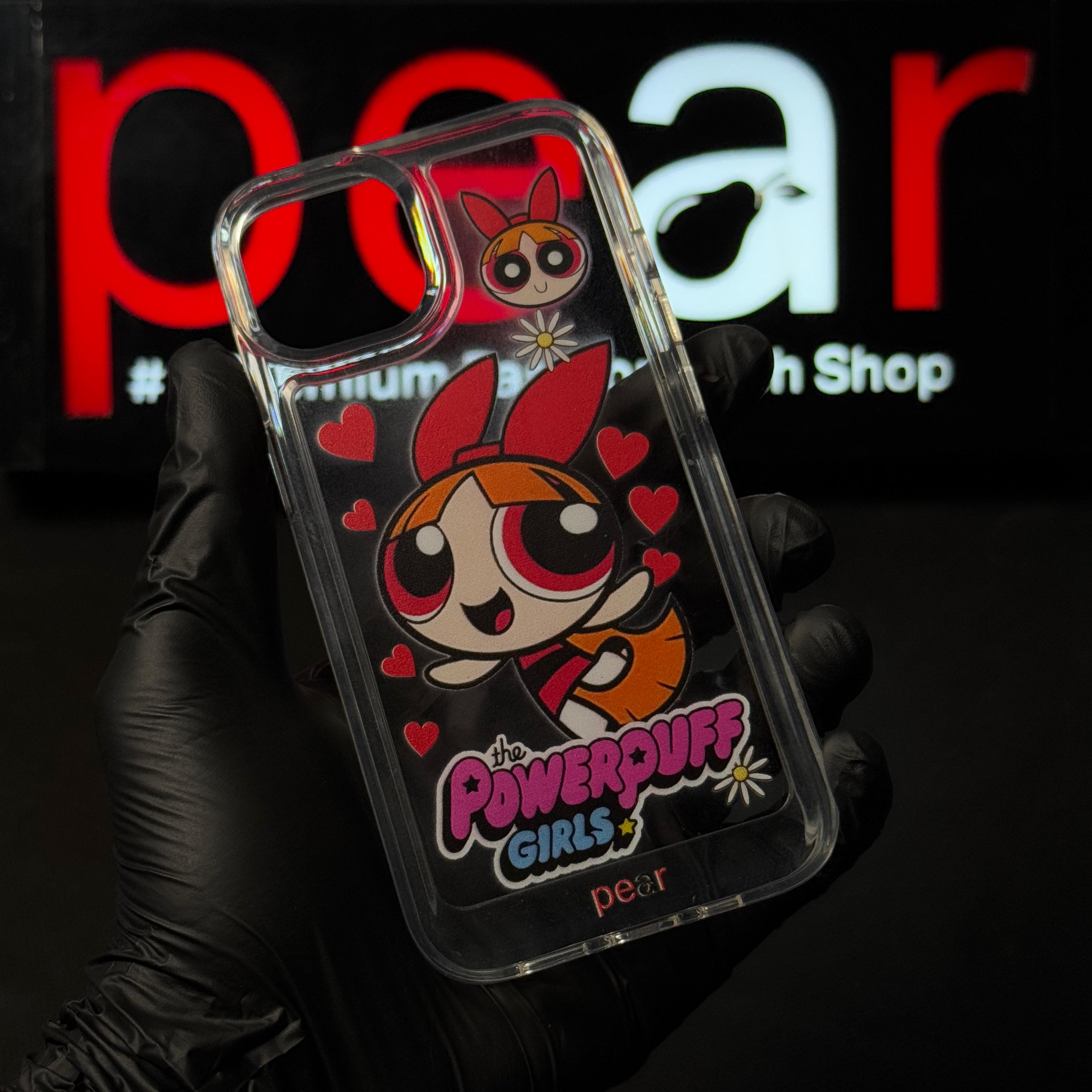 iPhone 13 / 14 Power Puff Girls Clear Acrylic Case
