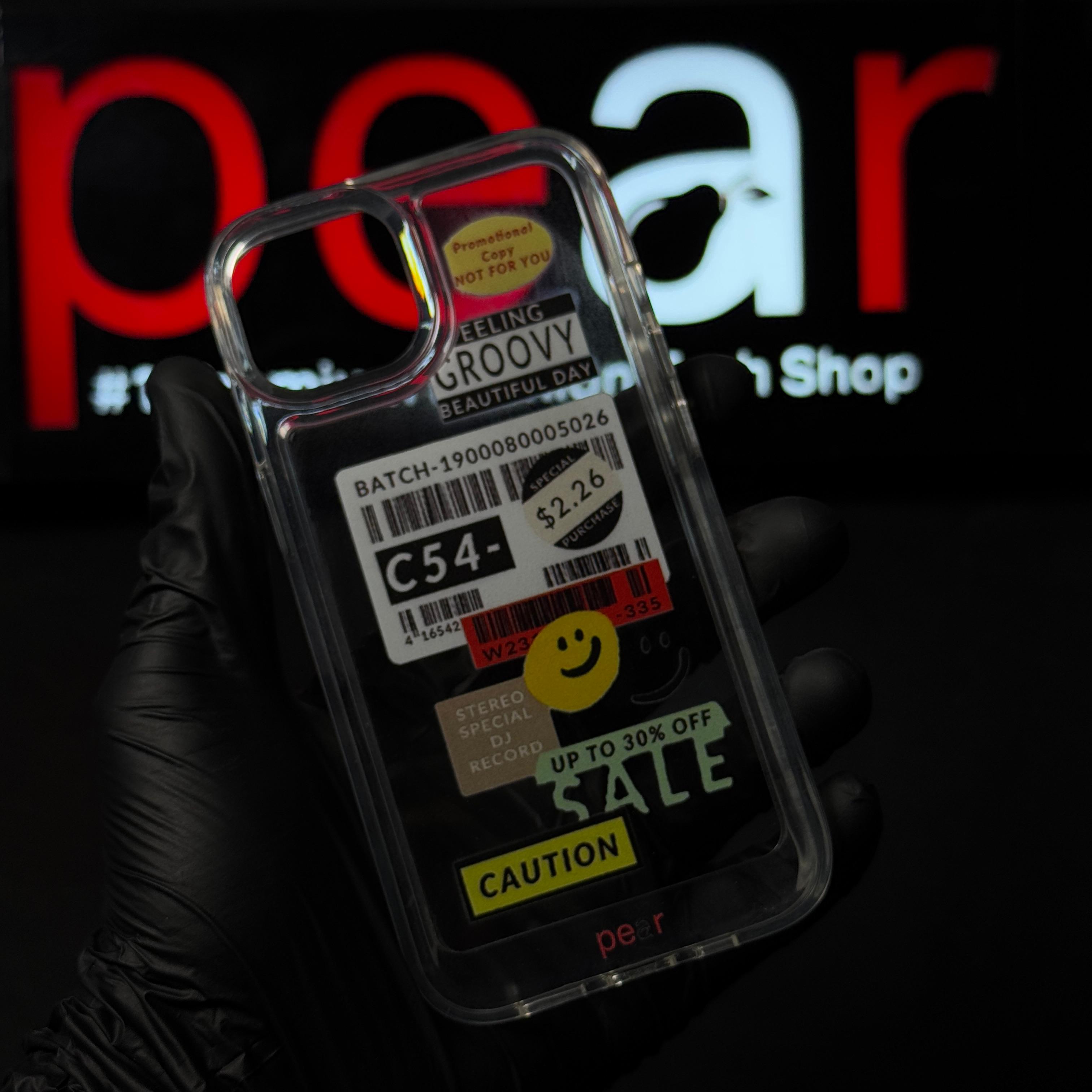 iPhone 13 / 14 Caution Acrylic Case