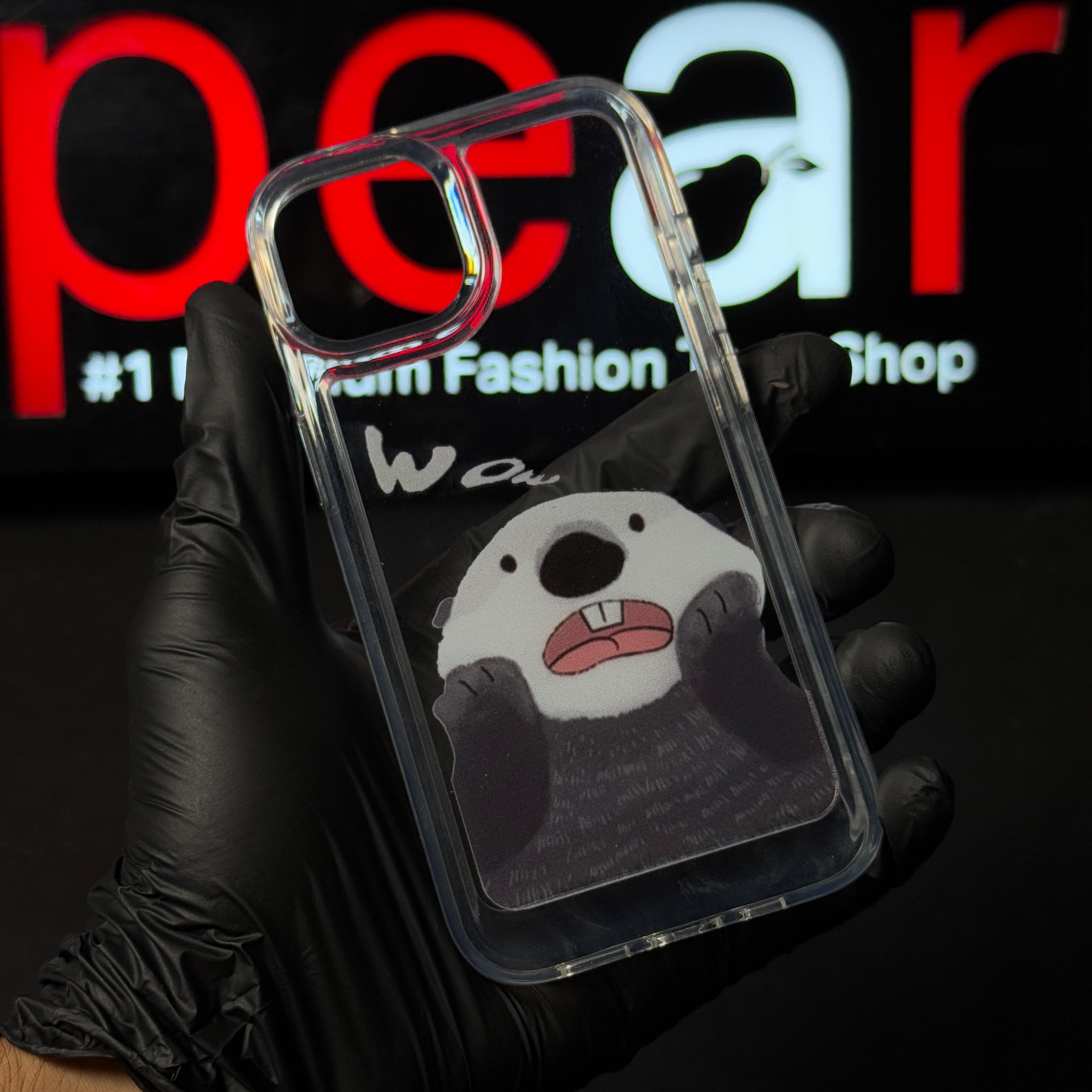 iPhone 13 / 14 Confused Panda Acrylic Case