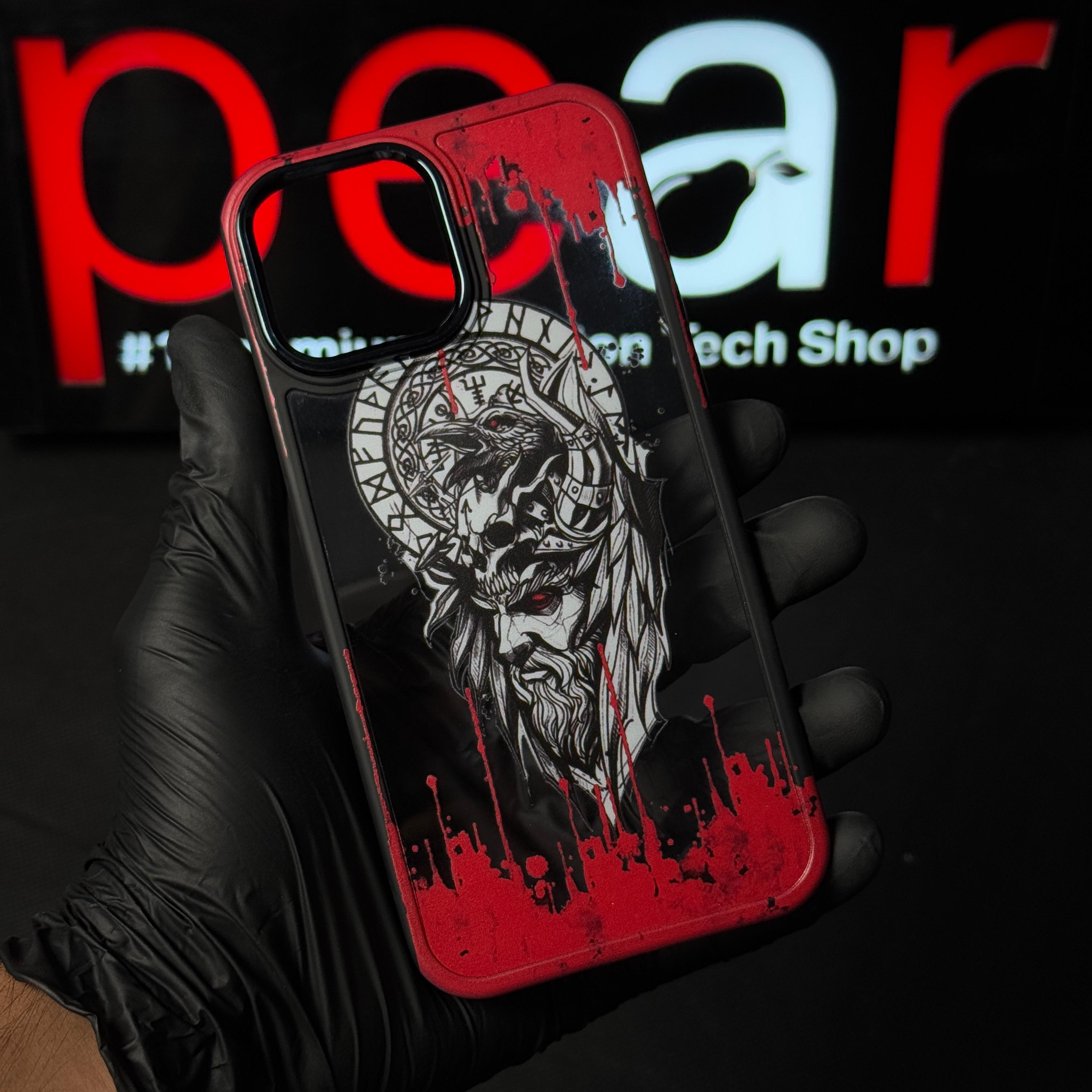 iPhone 13 Pro Max Norse Black Border Case
