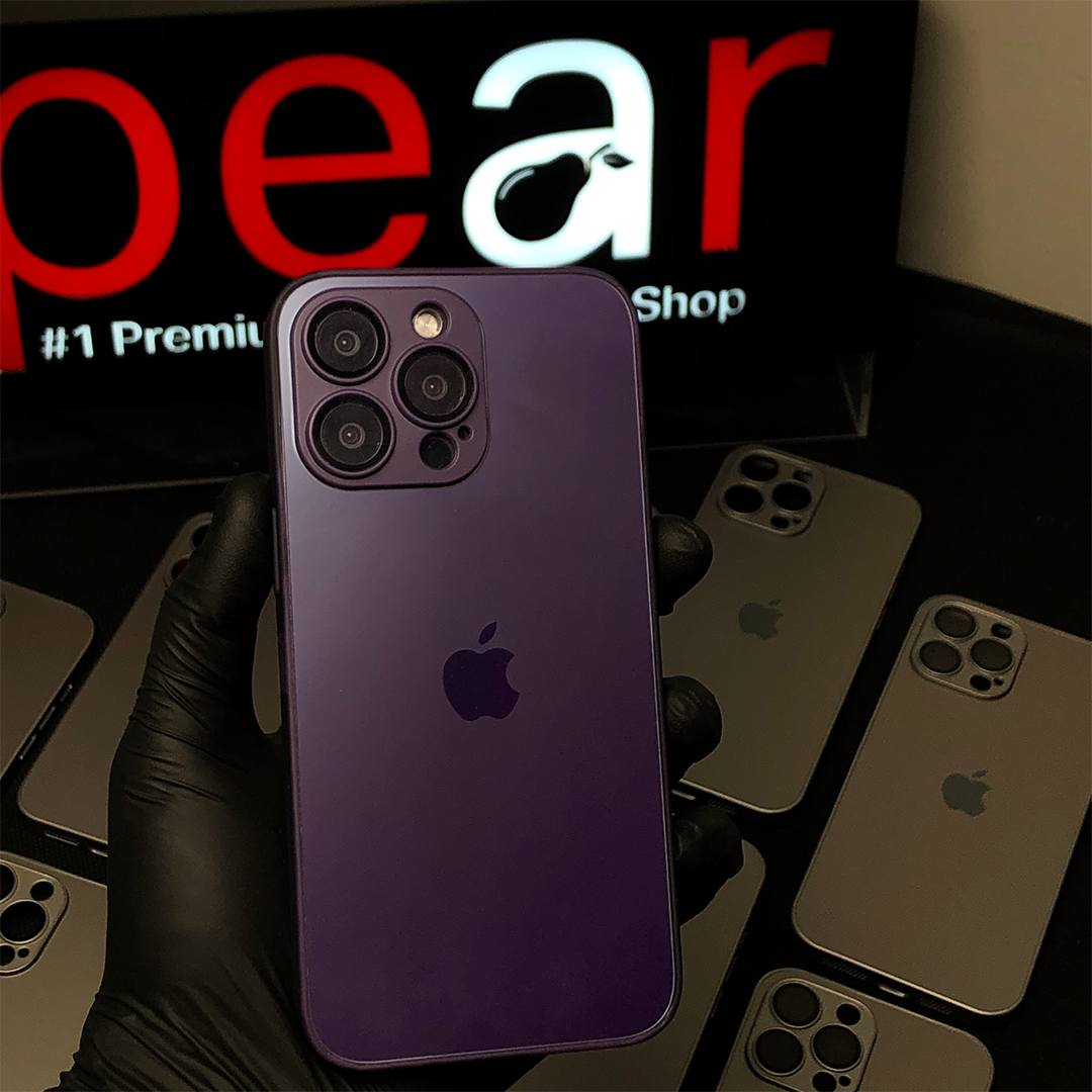 Deep Purple AG Premium Glass Case (only iPhone 14 Series)