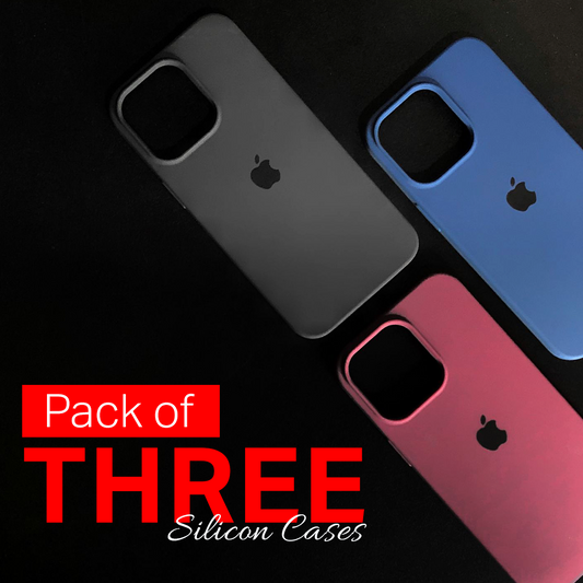 Pack of Three Silicon Cases - RedPear
