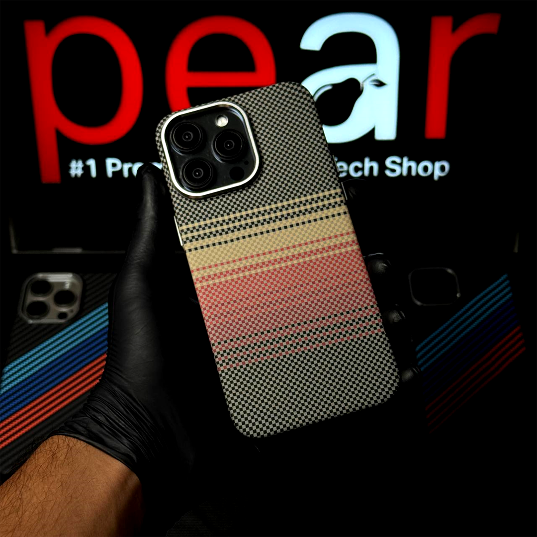 Sunset Carbon Fiber Premium Quality Case